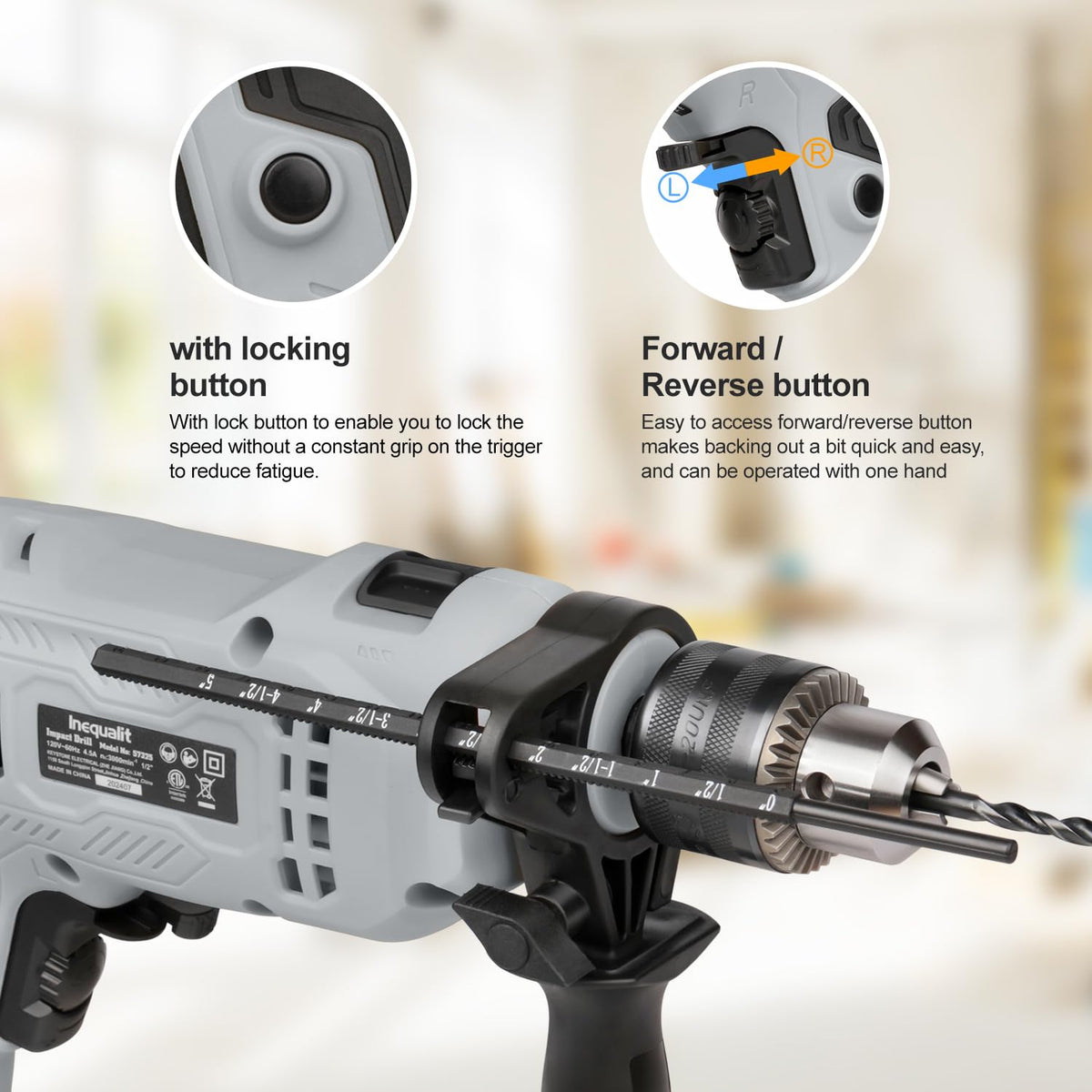 Inequalit depth gauge offers controlled repeatable hole depths