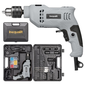 Inequalit corded hammer drill with powerful motor for heavy-duty drilling tasks