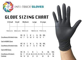 Infi-Touch nitrile gloves offering puncture and abrasion resistance for tough environments.