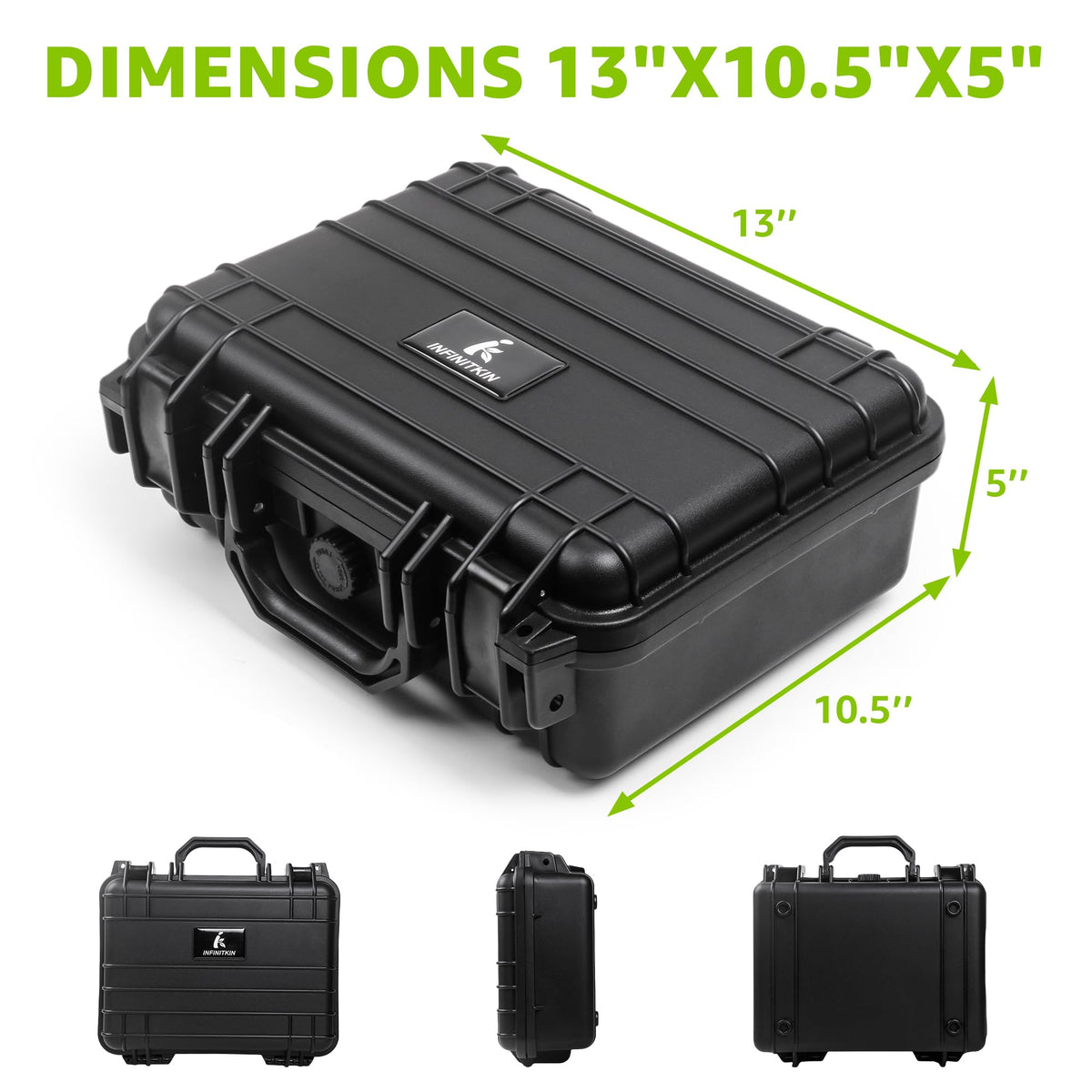 INFINITKIN XL lock system provides privacy with a secure combination lock.