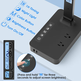 Infiway lamp offers dimmable LEDs and five color modes for comfort.