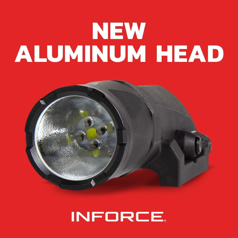 Inforce Gen 3 WMLx bezel closeup shows precise beam focus for targeting.