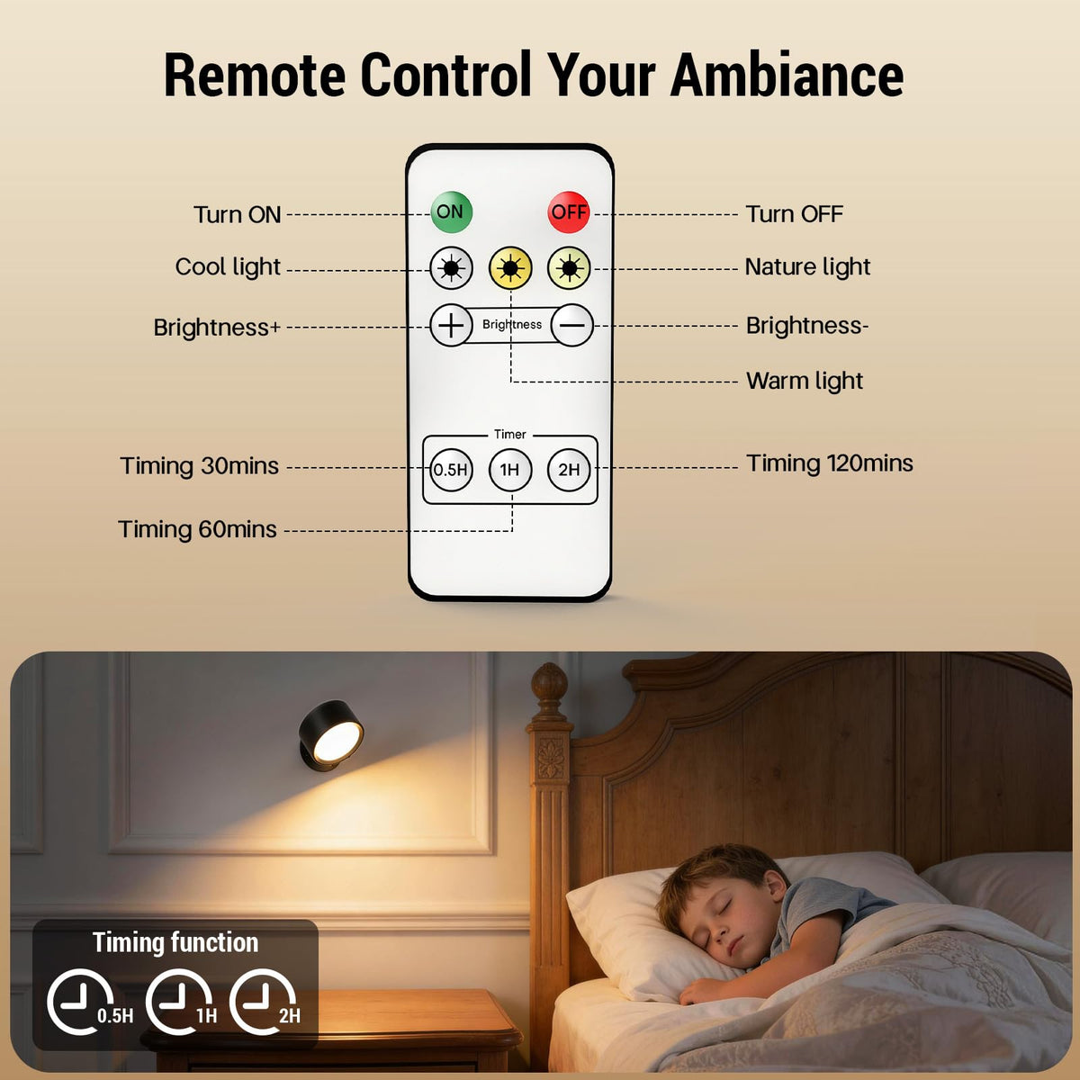 InfraRay eye-care reading light provides soft, glare-free illumination for late-night pages.