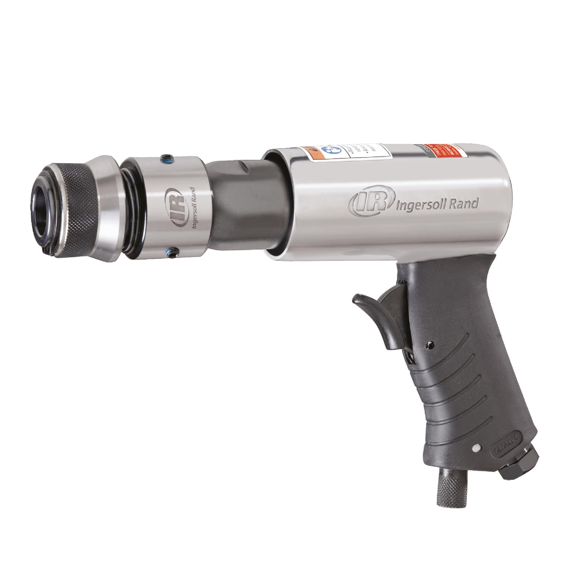 Ingersoll Rand 114GQC air hammer front view with ergonomic grip for durable metal shaping.