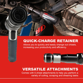 Ingersoll Rand 119MAXK anti-vibration design reduces operator fatigue