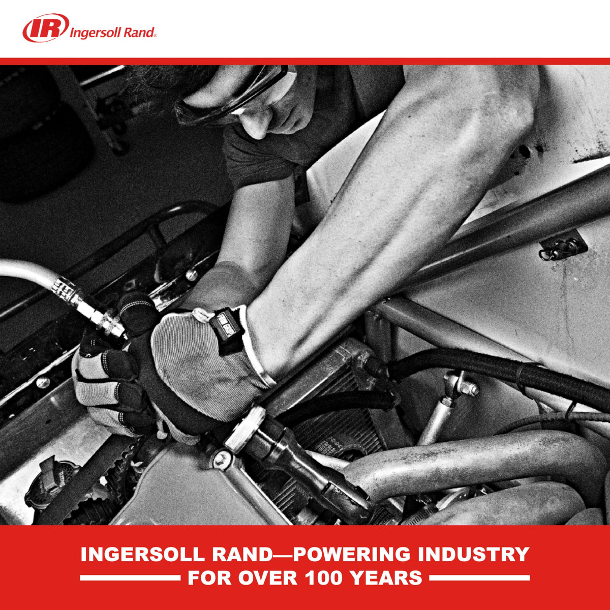 Ingersoll Rand 135MAXK 2,600 BPM power for fast perforation and rust removal.