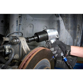 7.3-inch length and 5.8-pound form to minimize wrist fatigue.