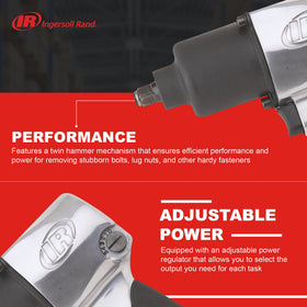 Adjustable power regulator shown for precise tightening with the 231C.
