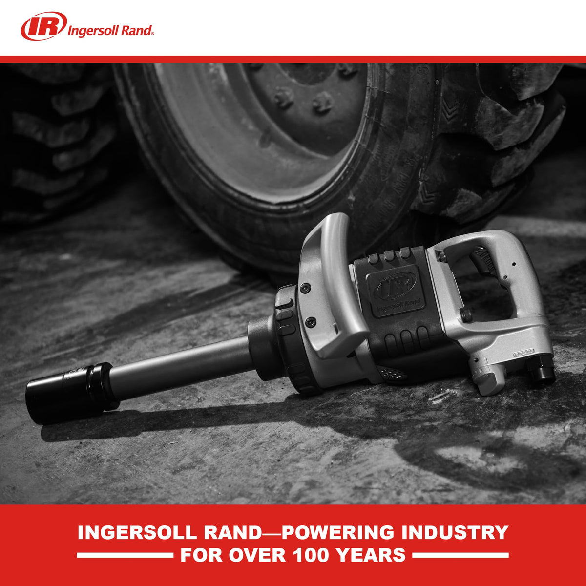 Ingersoll Rand 285B-6 6-vane motor delivers strong torque.