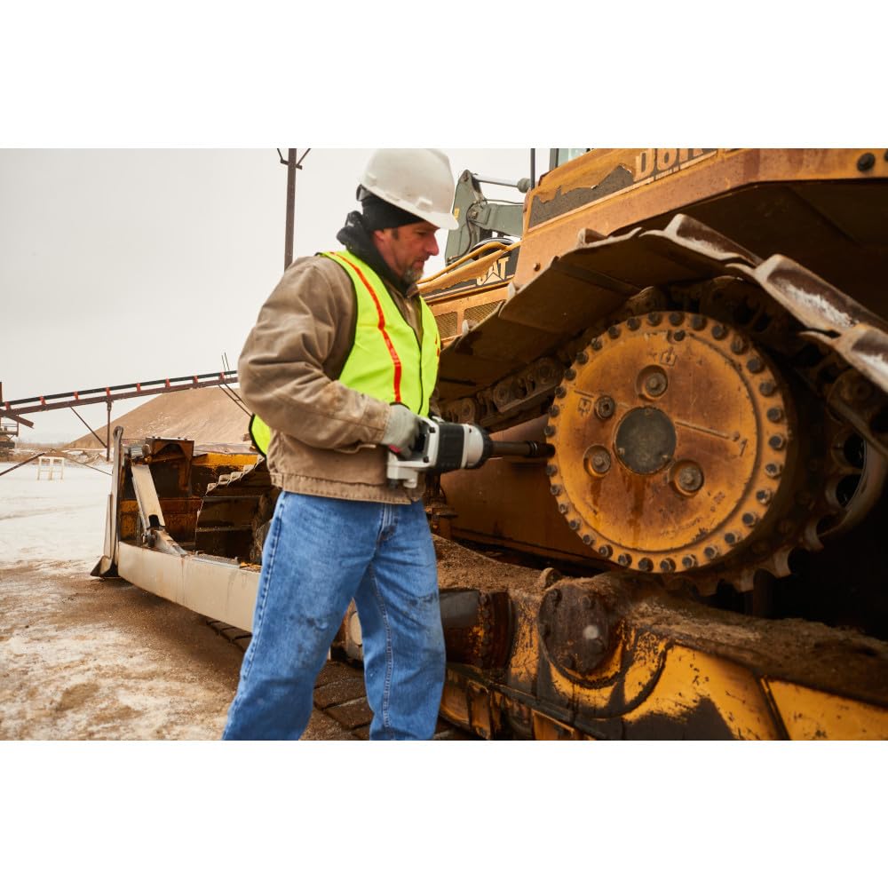 Ingersoll Rand 285B-6 swiveling inlet prevents hose kinks.