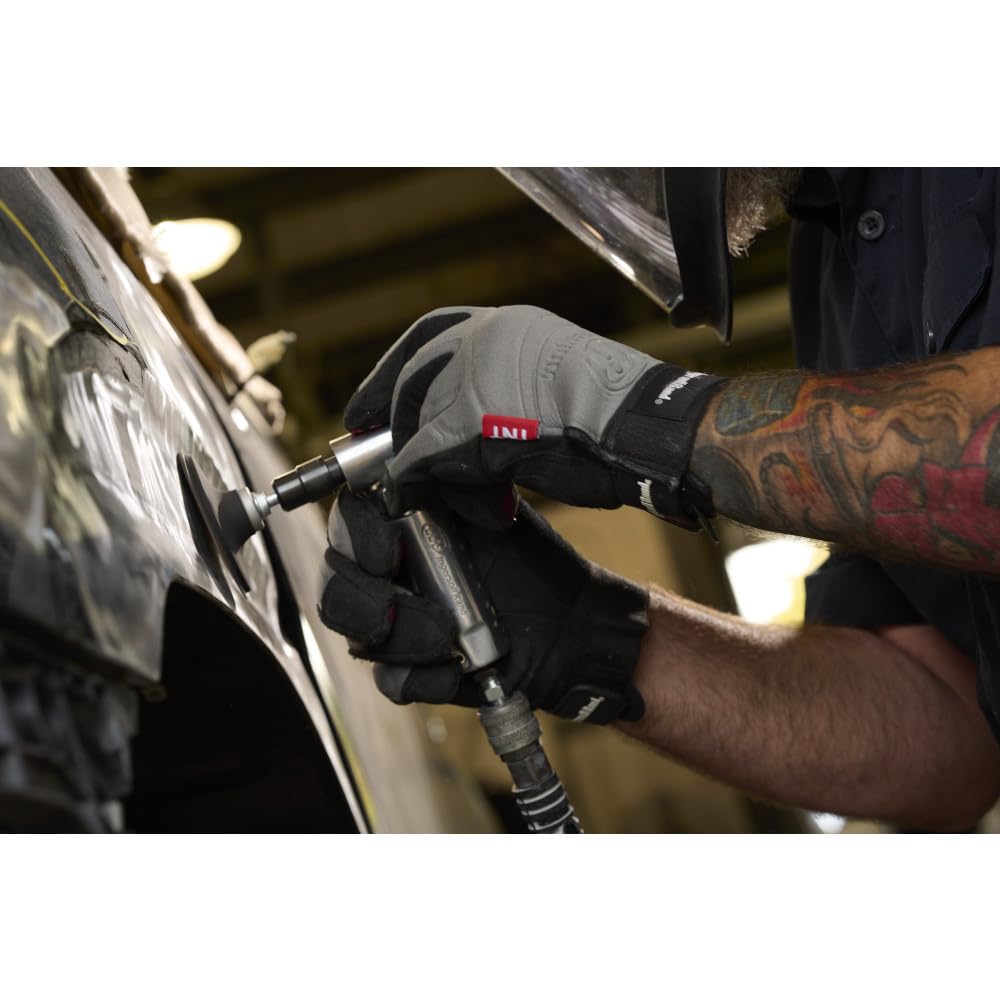 Ingersoll Rand 301B safety-lock throttle prevents accidental starts.