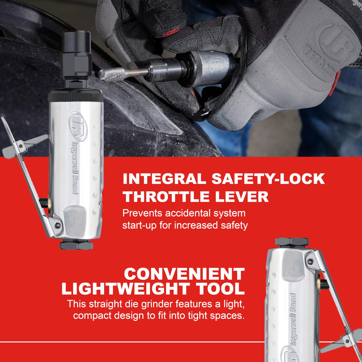 Ingersoll Rand 307B safety lock for safer starts