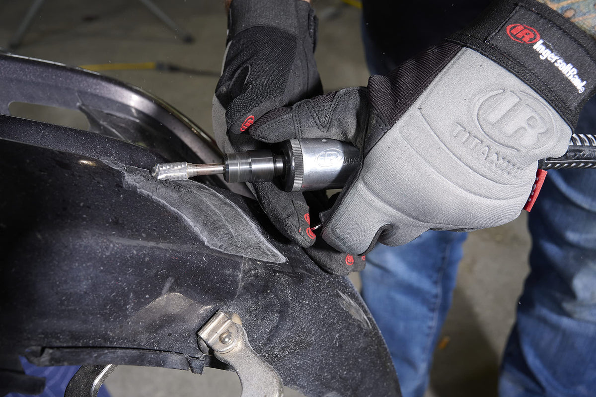 Ingersoll Rand 307B in use for grinding tasks