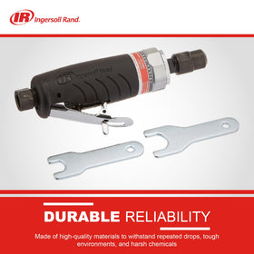 Ball-bearing construction adds rugged durability for demanding tasks.