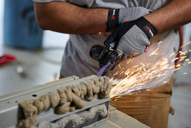 Ingersoll Rand 360-418 tool-free belt change in use