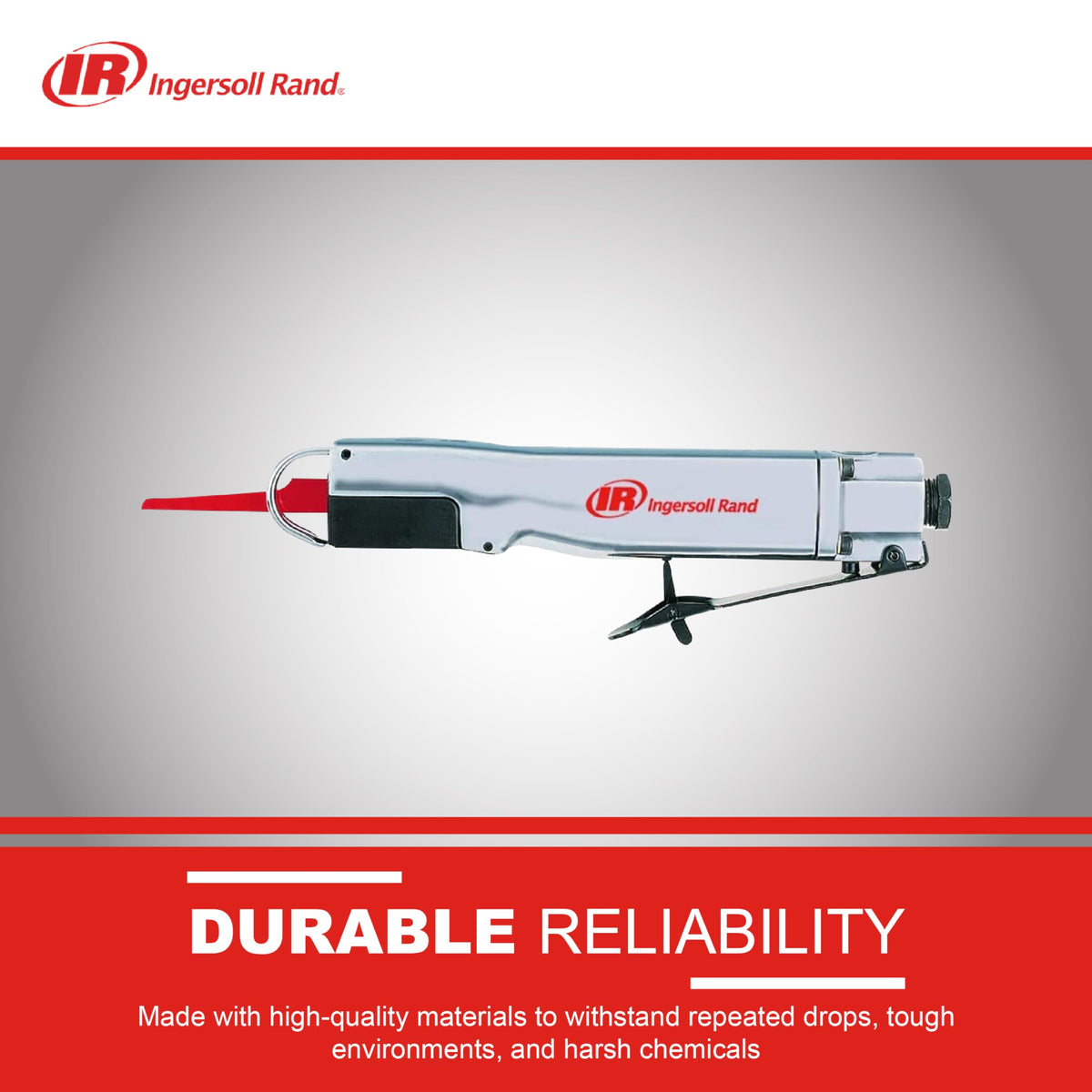 Ingersoll Rand 429 in use for auto body repair and exhaust tasks