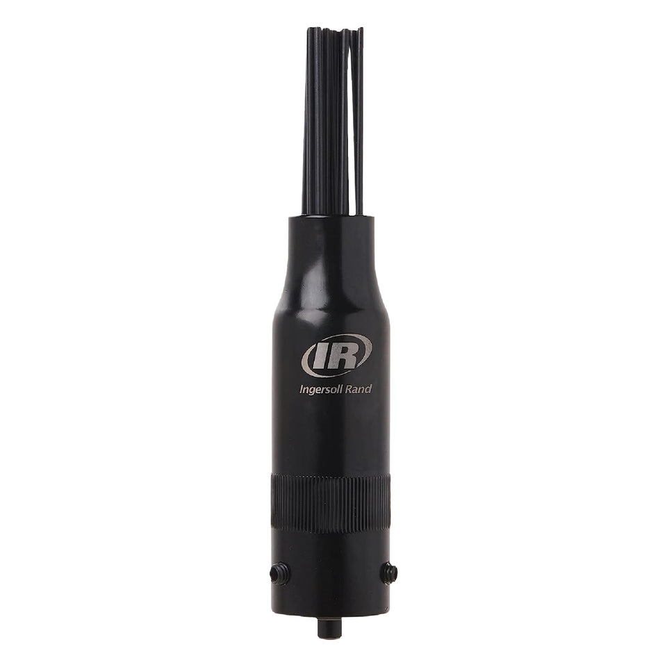 Ingersoll Rand Edge EC400-NS attachment enables fast surface prep on metal.