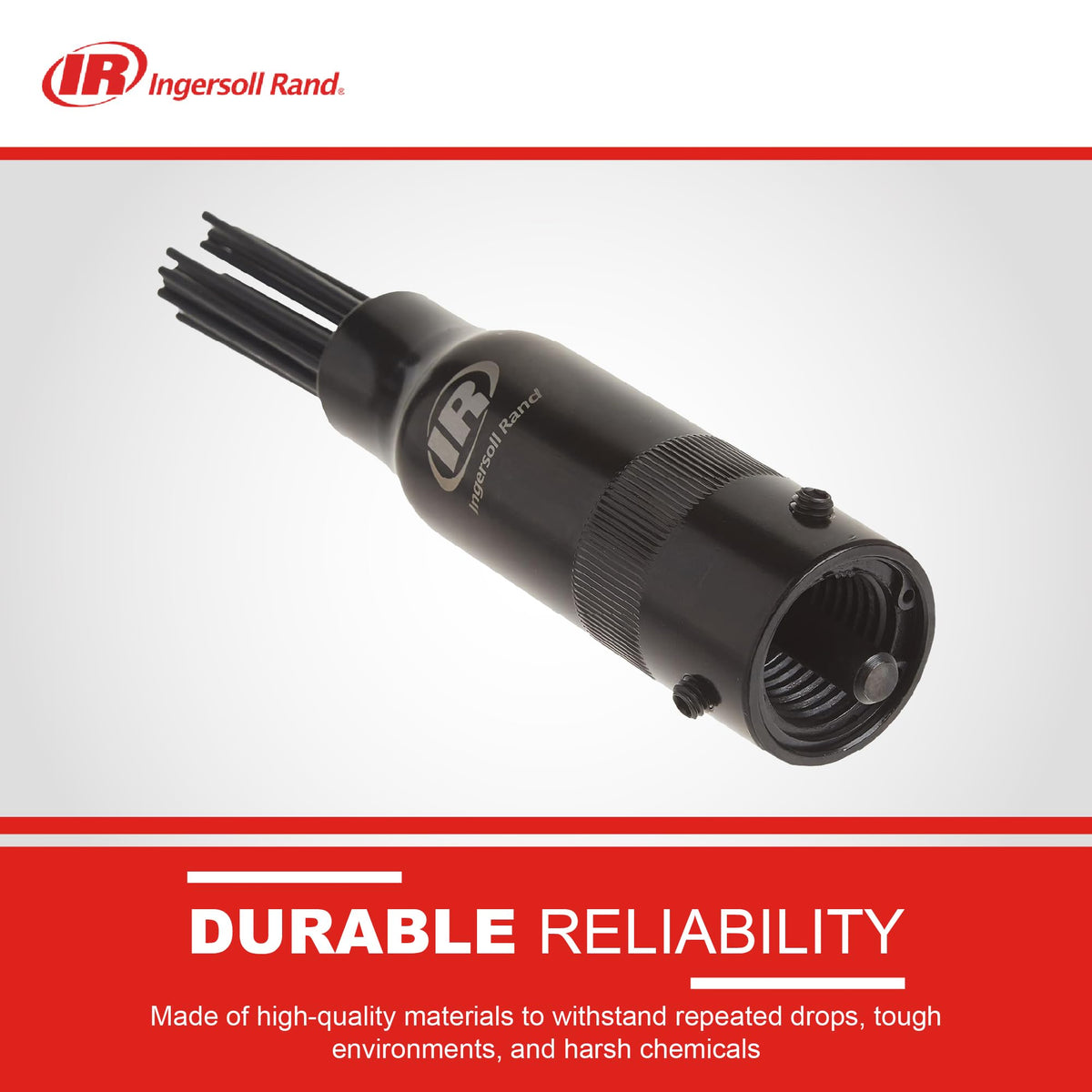 Ingersoll Rand Edge EC400-NS durable housing stands up to tough workshop tasks.