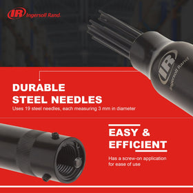 Ingersoll Rand Edge EC400-NS paint-removal capability eases coating prep.