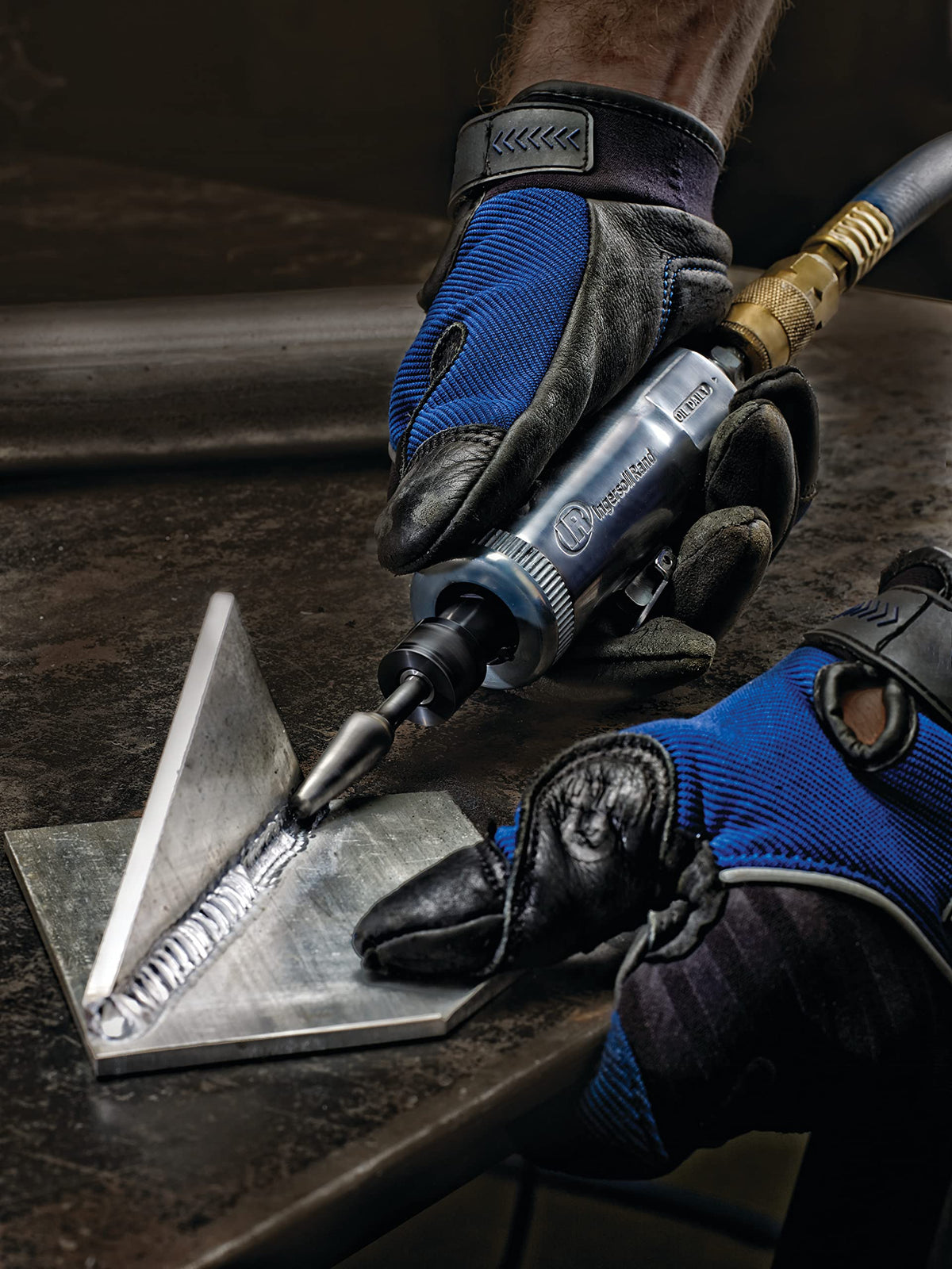 Ingersoll Rand 409 air die grinder ideal for deburring and finishing tasks.