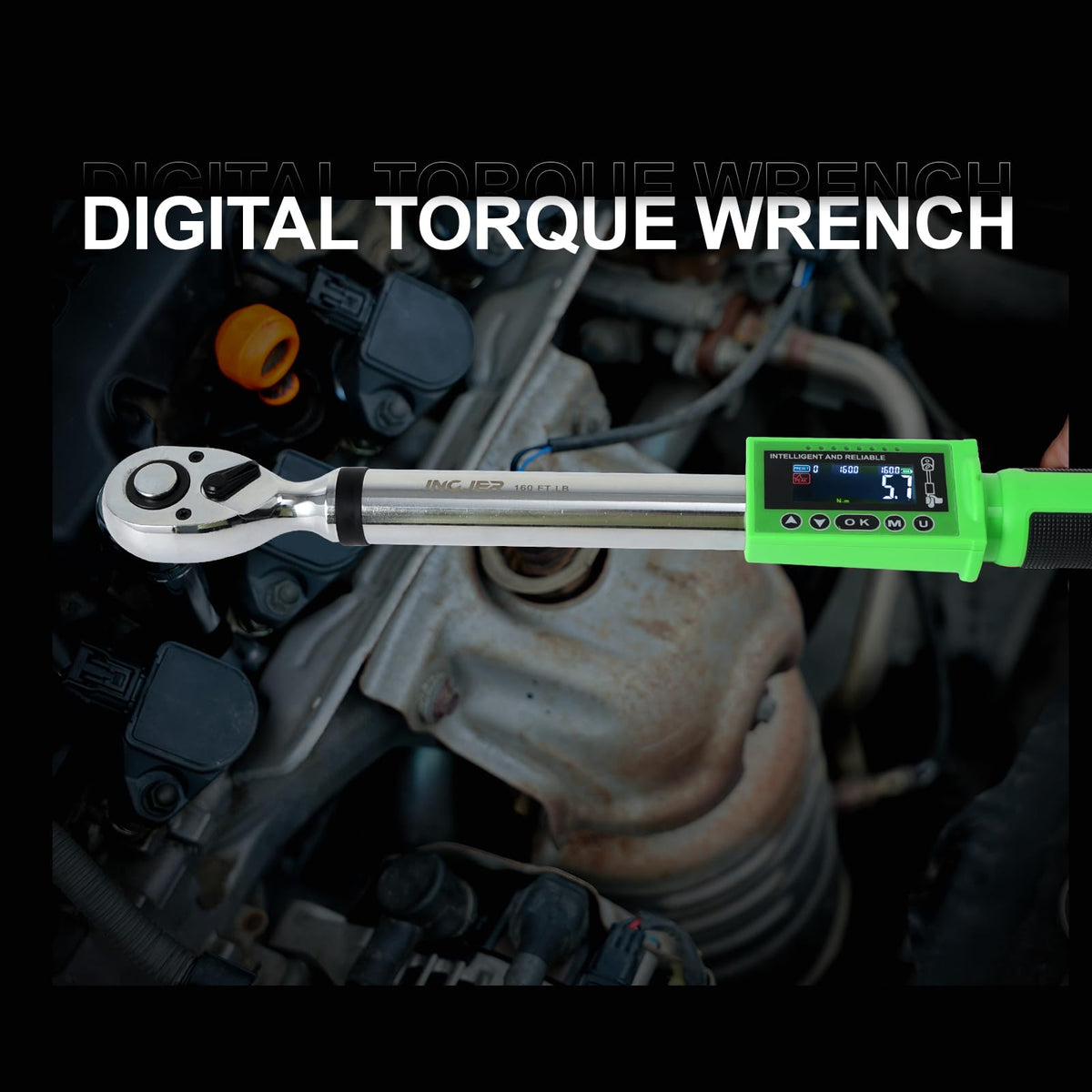 INGJER Upgrade data logging via USB export torque records for audits.