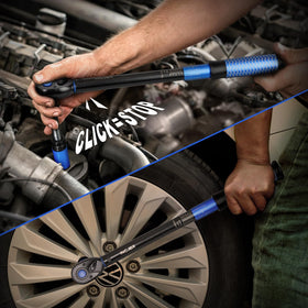 INGJER Upgrade knurled handle provides secure grip, even with gloves.