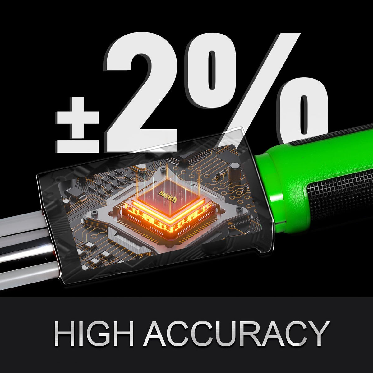 INGJER Upgrade LED display backlit visibility for easy torque readings.