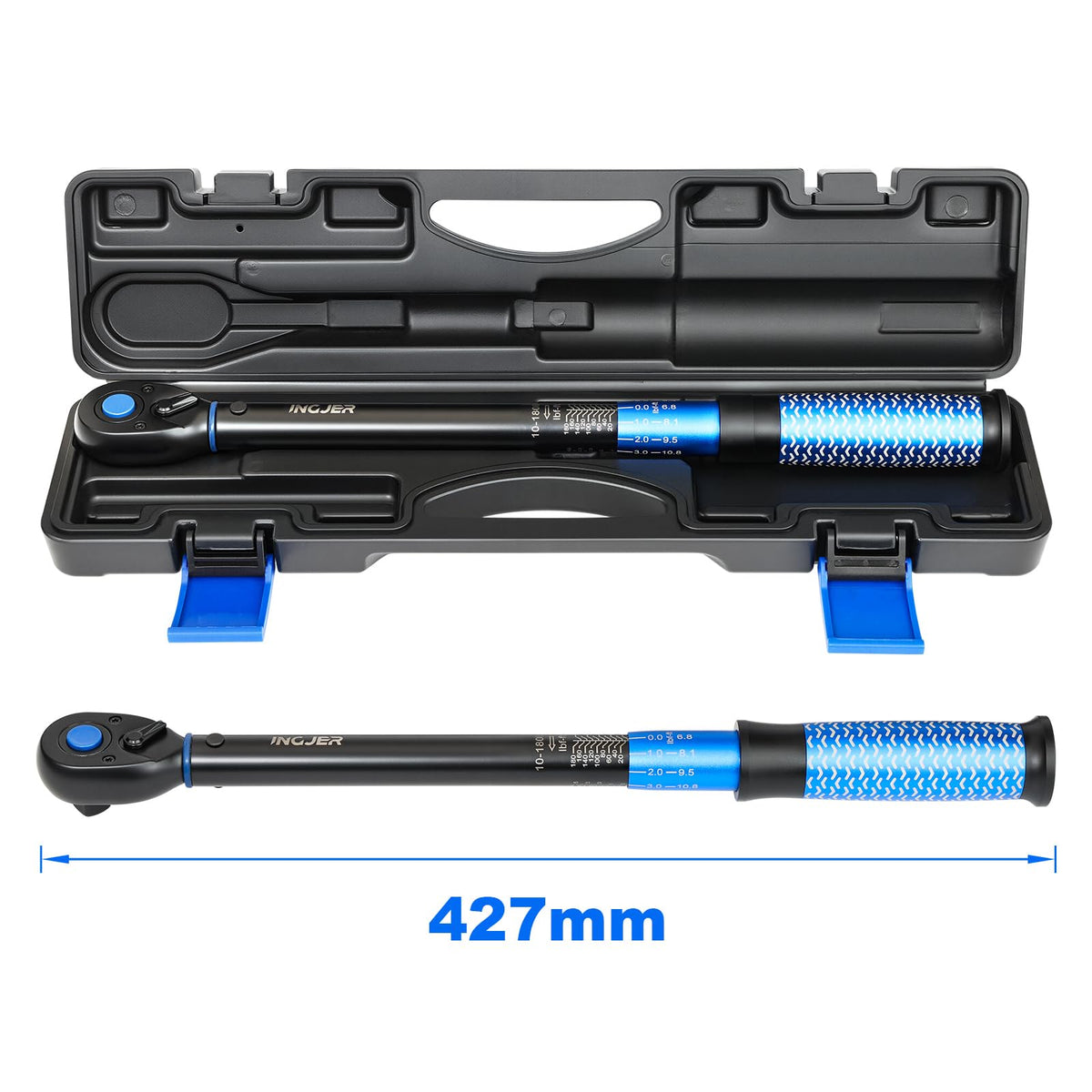INGJER Upgrade protective storage case keeps tools organized and safe.