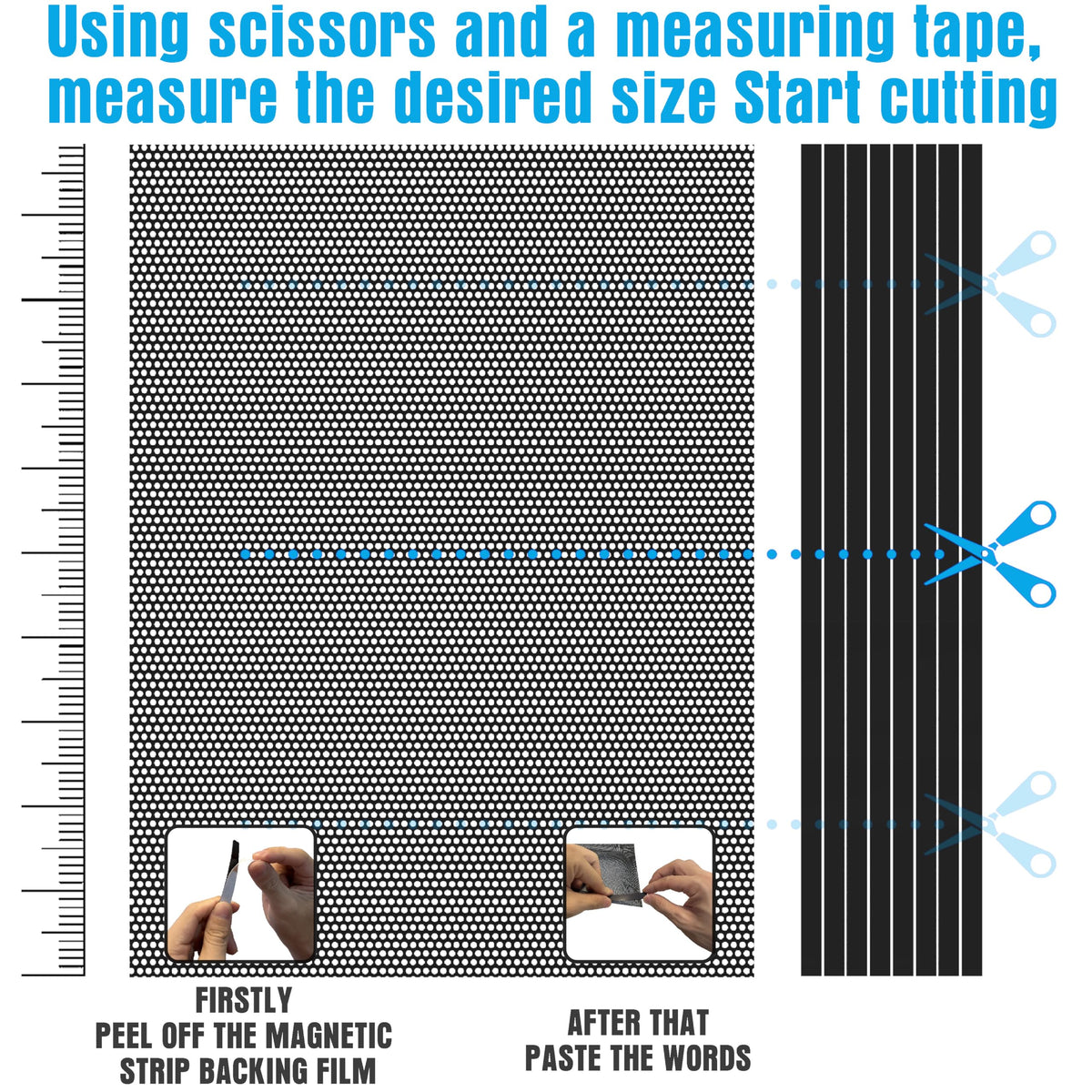 Easy cleaning demonstration: wipe or rinse for reuse.