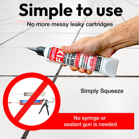 Injectafix Floor-Fix Pro outdoor-indoor-use on concrete and indoors.
