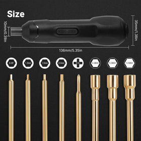 INJORA eight-bit bit set enables quick changes for various screws.