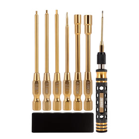 INJORA RC Tool Kit 6-in-1 full set for precise tuning on RC cars