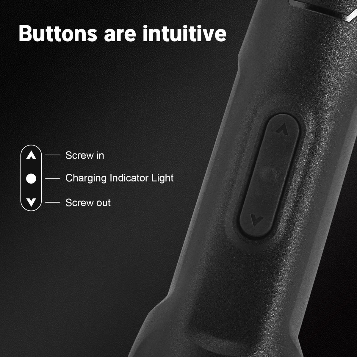 INJORA Type-C charging interface for convenient power at home or on the go.