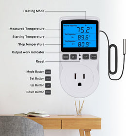 INKBIRDPLUS countdown timer function display highlighting scheduling flexibility.