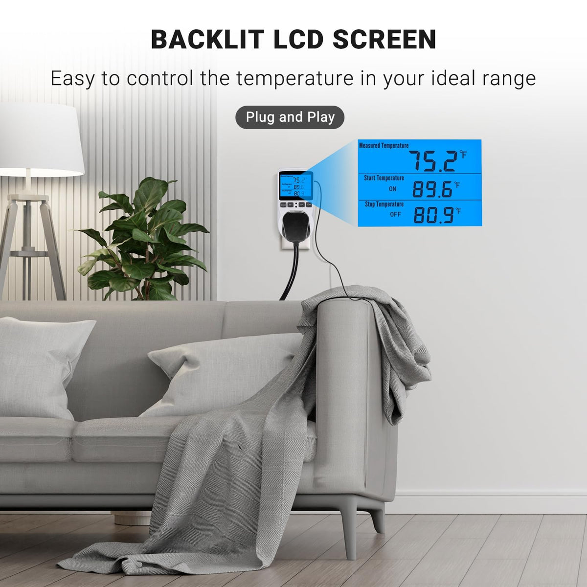INKBIRDPLUS cycle timer mode visual illustrating automated heating or cooling control.