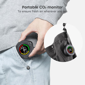 INKBIRDPLUS PTH-10C LCD display provides clear CO2 readings at a glance.
