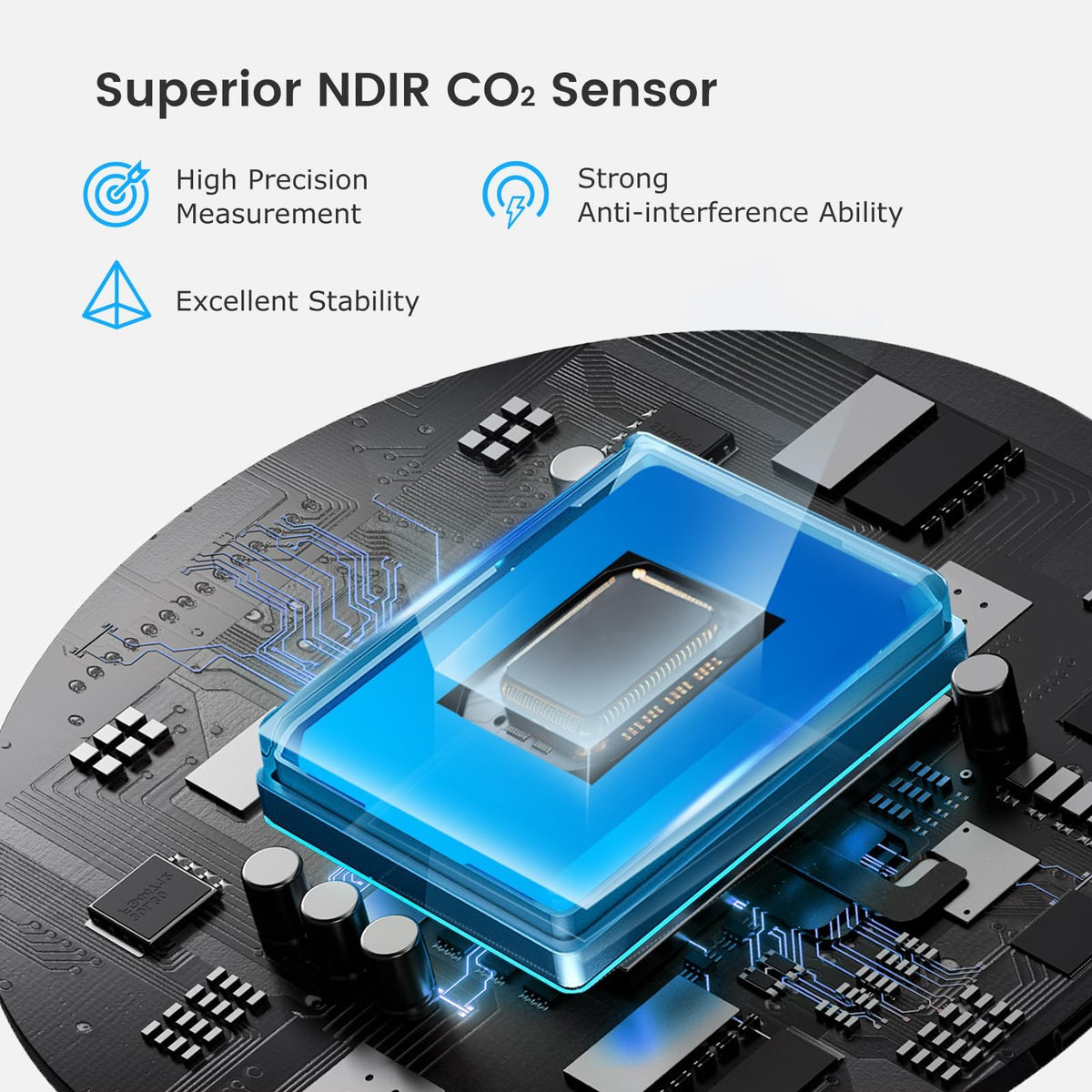 INKBIRDPLUS PTH-10C full-color LCD is easy to read.
