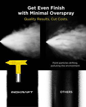 InoKraft MaXpray M1 12inch tip extension reaches high surfaces