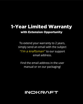 InoKraft MaXpray M1 cleaning kit supports post project maintenance