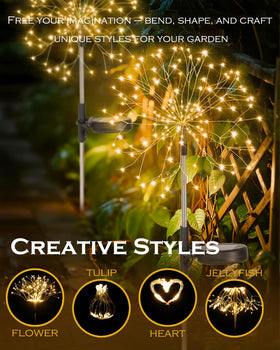 INMKALI eight lighting modes offer ambiance options for patios.