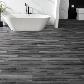 INMOZATA waterproof vinyl planks resist wear in busy spaces.