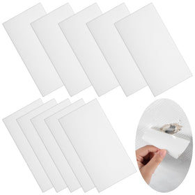 Innconee patch kit front view showing 10 white patches for quick repairs.