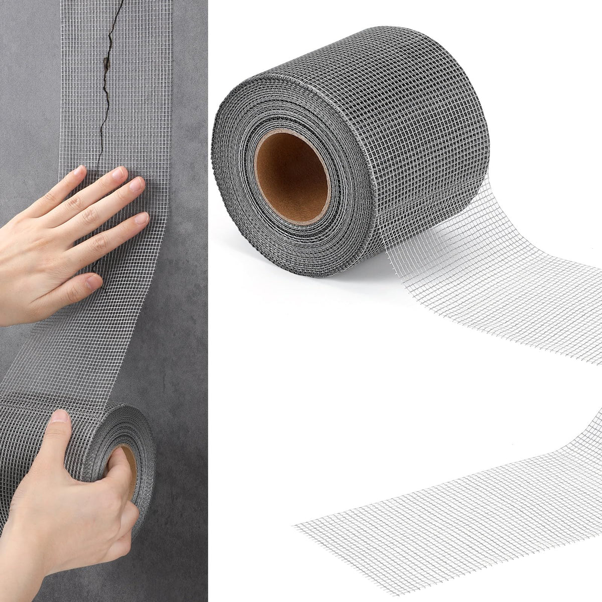 Innconee cement board tape roll 150ft 4in for fast, durable joint reinforcement.