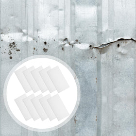 Innconee patch on pool liner demonstrating water-resistant repair.