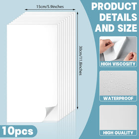 Innconee PVC bathroom patch close-up highlighting durable surface.