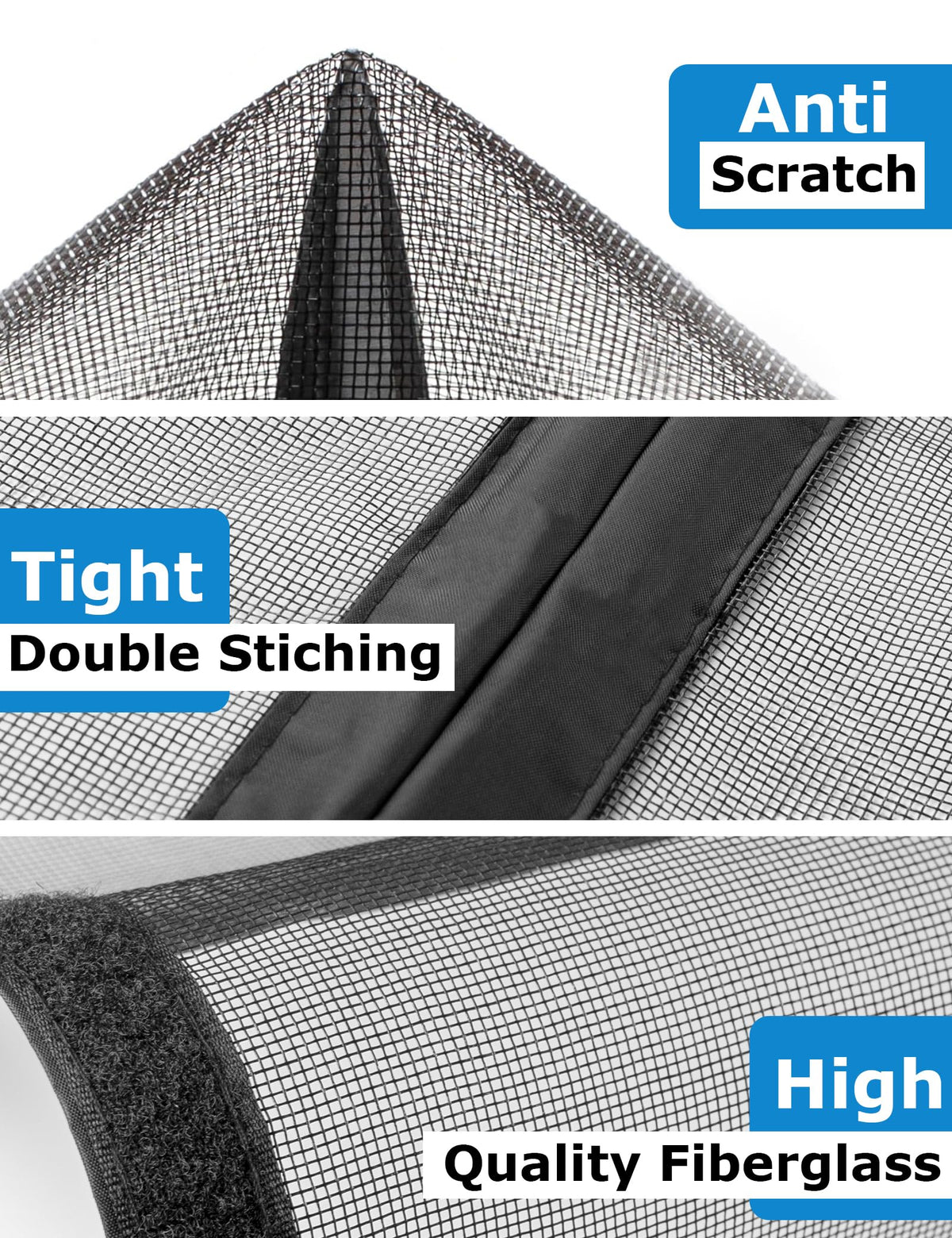 innhom bottom-weighted sticks create a tight seal and wind resistance