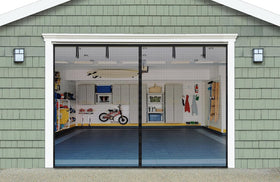 innhom garage screen top magnet strip enables easy automatic opening