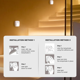 Innofox bathroom kitchen step light enhances night visibility