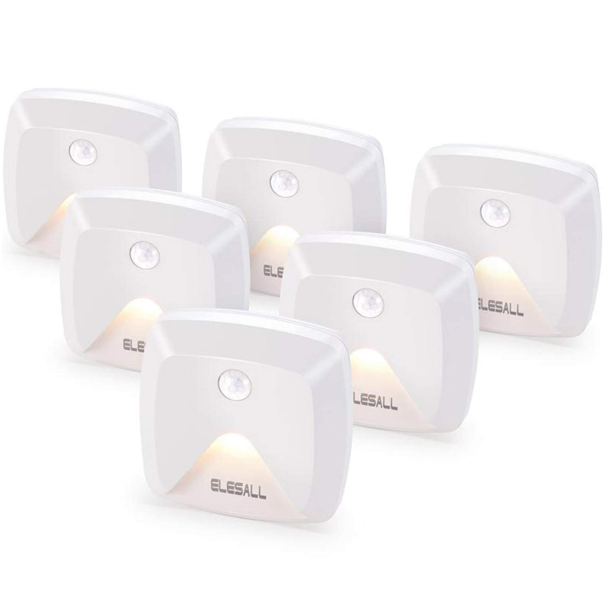 Innofox motion sensor stair light guides your steps at night with warm glow