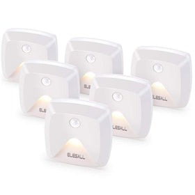 Innofox motion sensor stair light guides your steps at night with warm glow